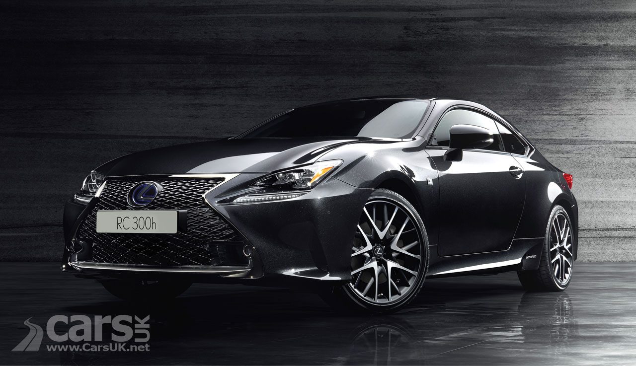 Lexus RC 300h F Sport Black Edition - inspired by Sumi Ink
