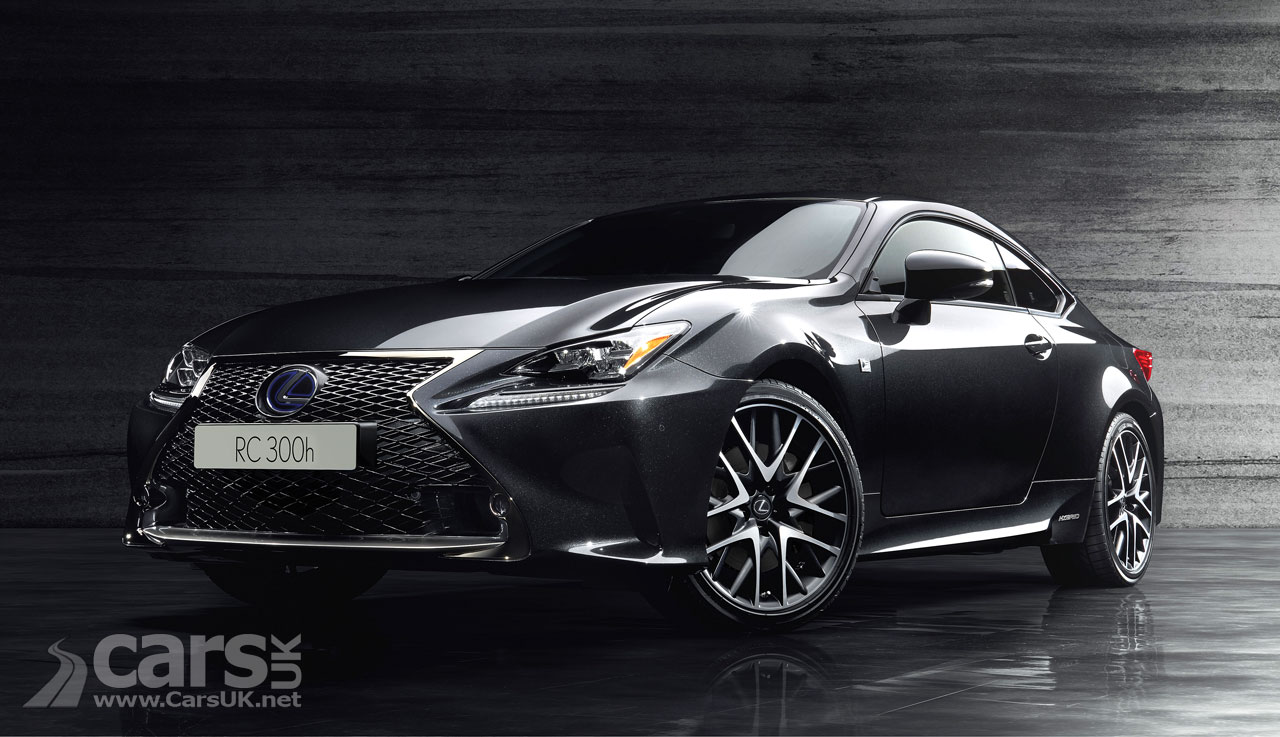 Lexus RC 300h F Sport Black Edition - inspired by Sumi Ink