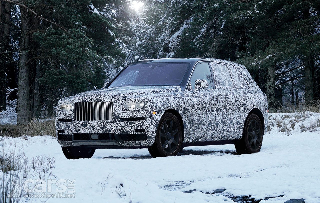 Rolls-Royce Cullinan SUV is...the Rolls-Royce Cullinan