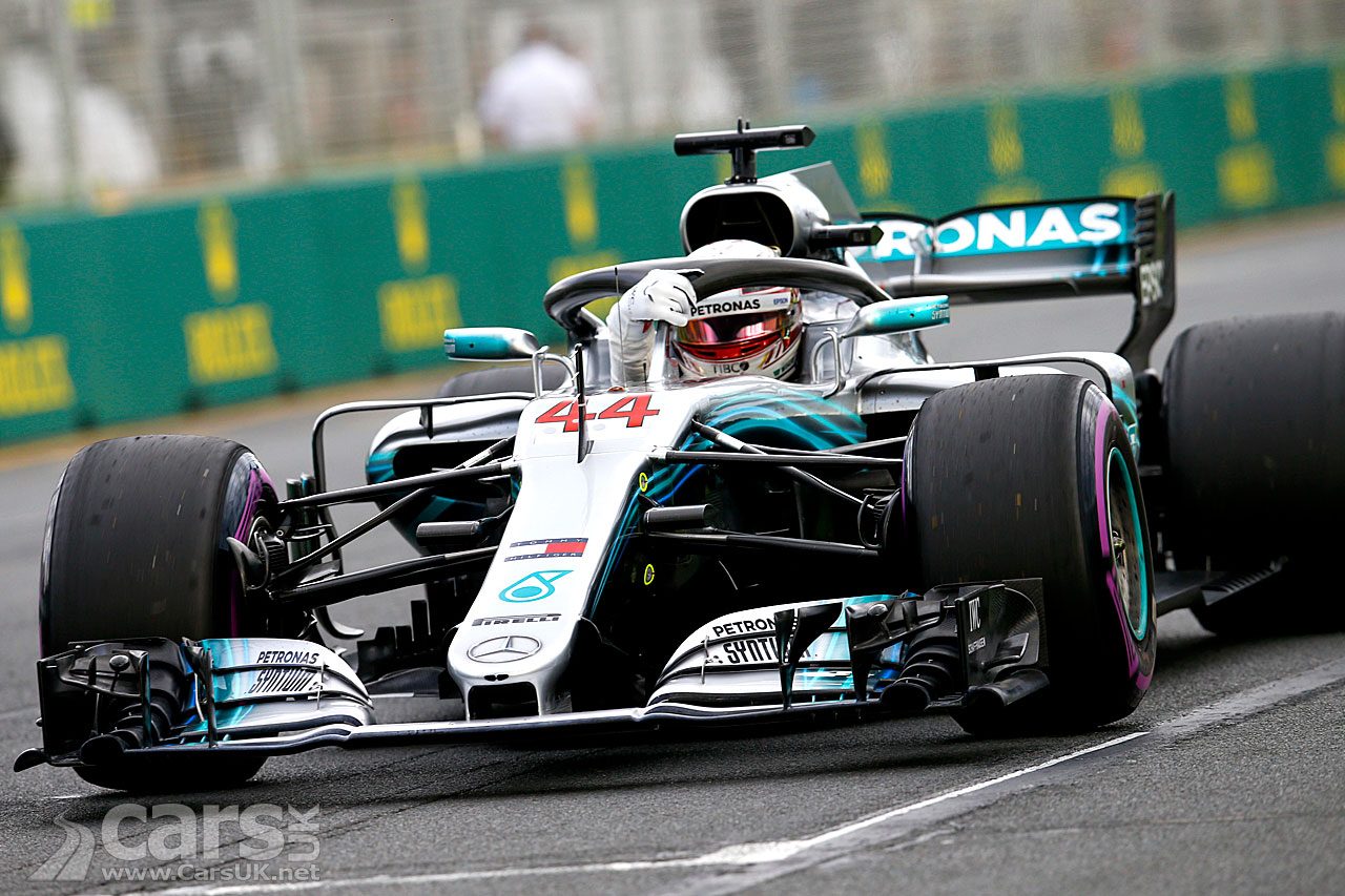 Lewis Hamilton takes Pole for Mercedes in Australia