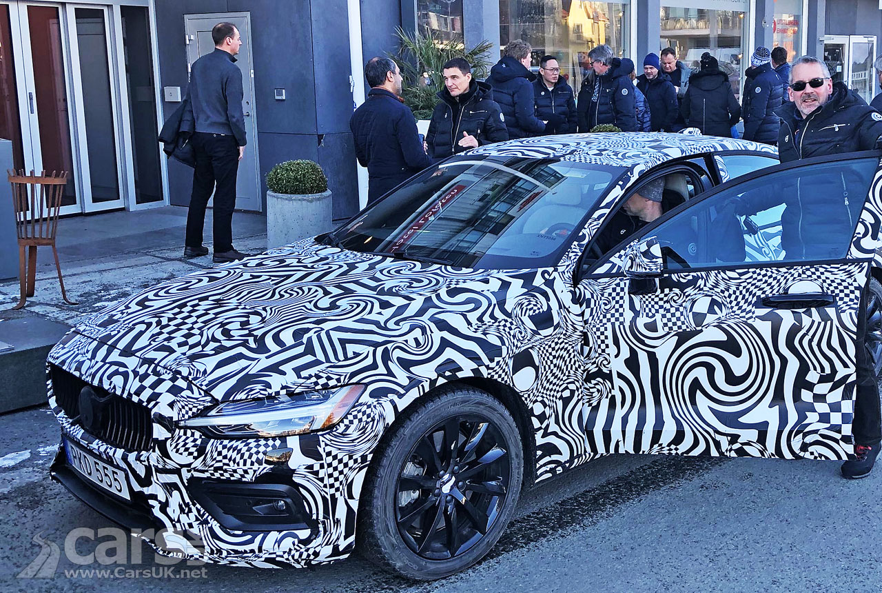 Volvo boss Tweets 'Spy' photo of Volvo's all new S60 saloon