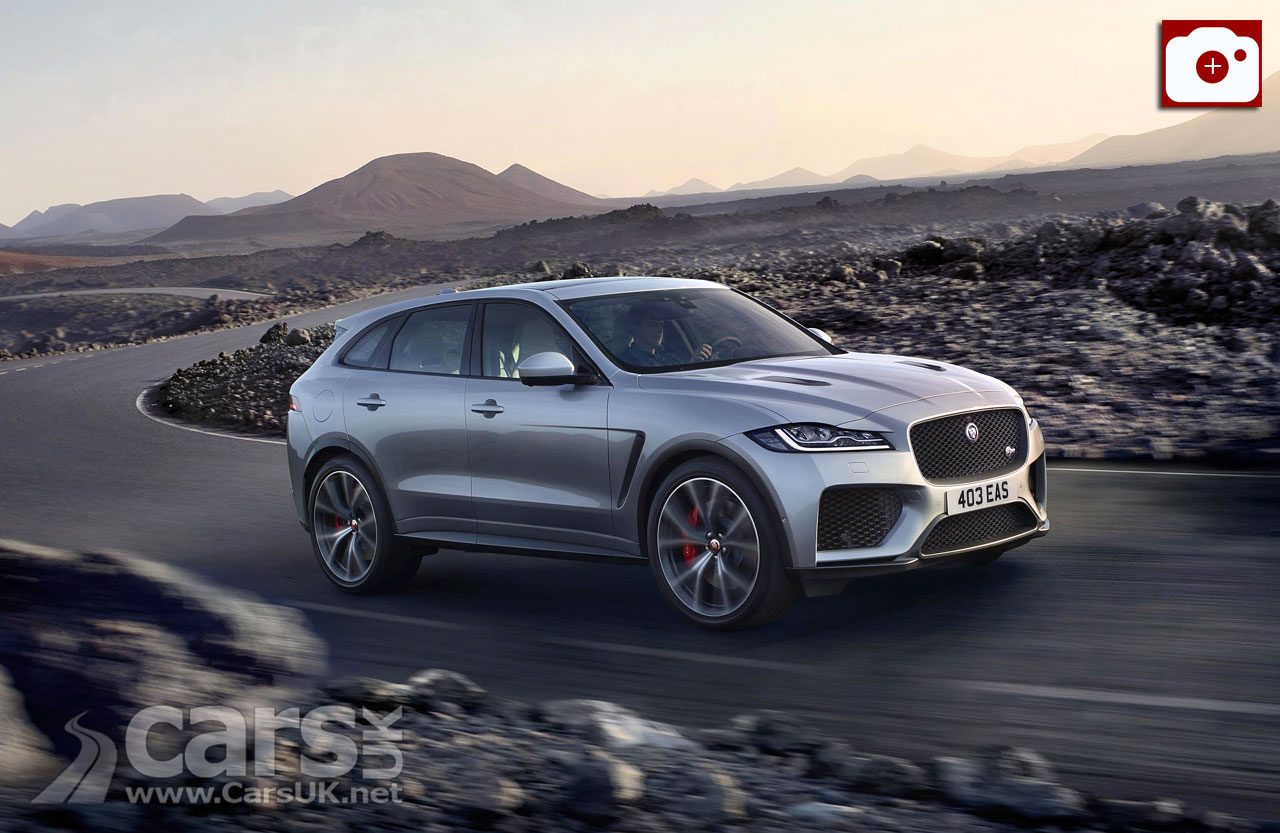 Jaguar F-Pace SVR arrives to take on the Porsche Macan Turbo