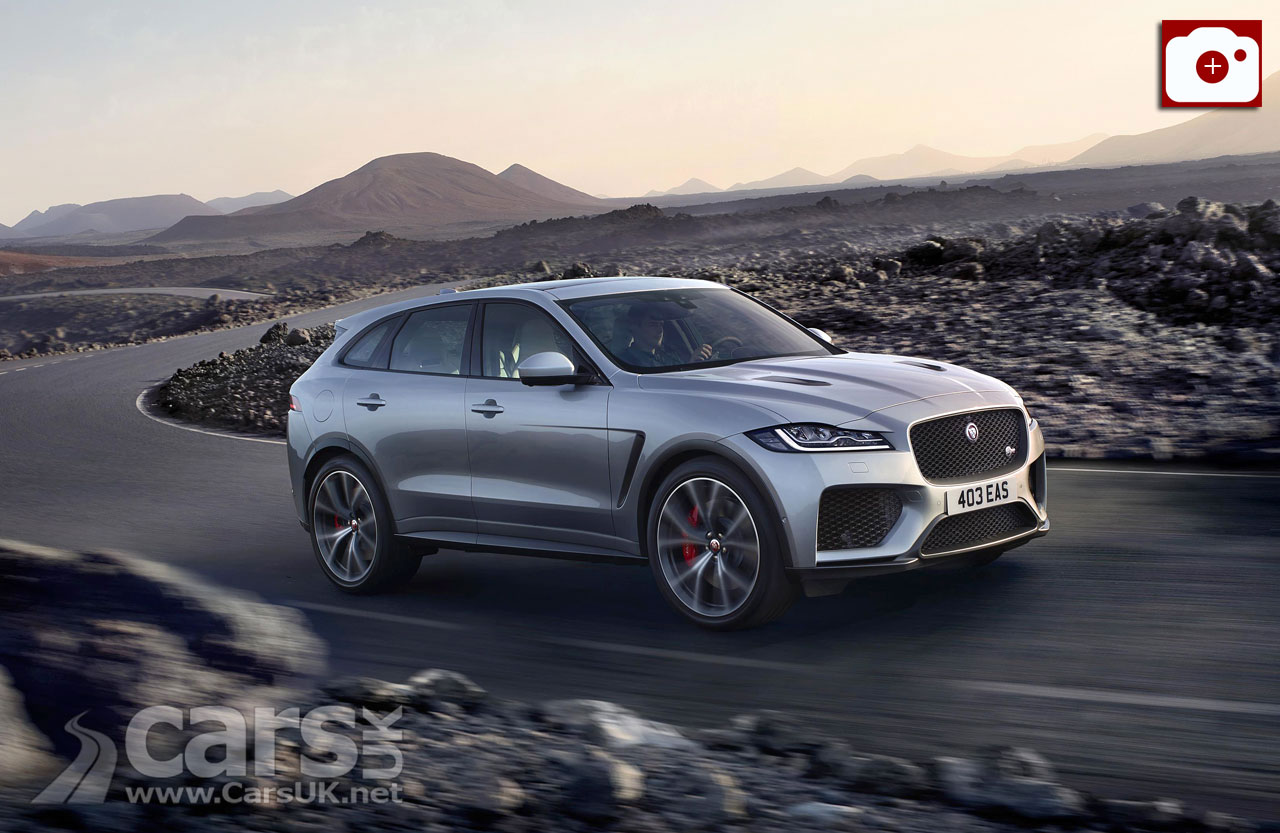 Jaguar F-Pace SVR arrives to take on the Porsche Macan Turbo