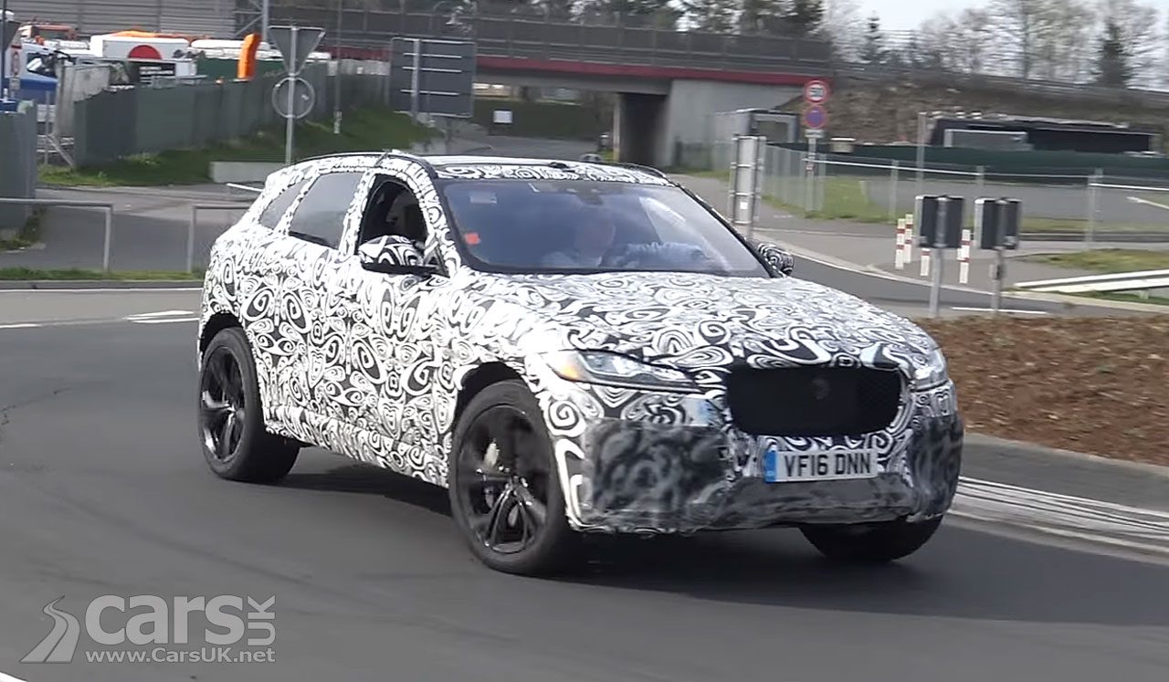 Jaguar F-Pace SVR will be REVEALED this week