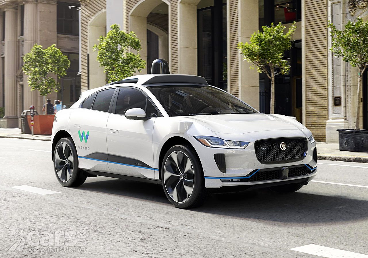 Jaguar I-Pace goes SELF-DRIVING with Waymo