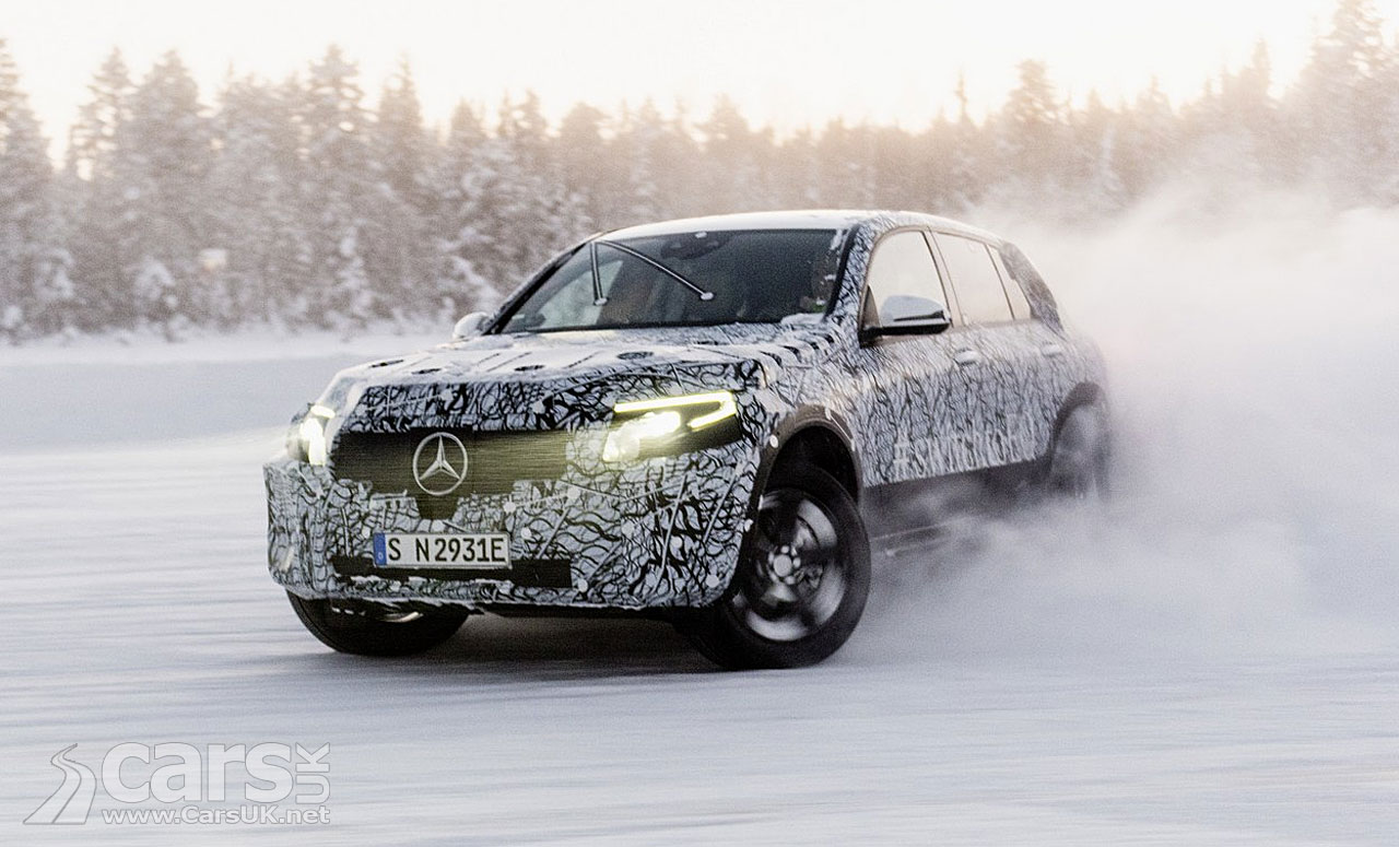 Mercedes EQC Electric SUV 'OFFICIAL' Spy photo