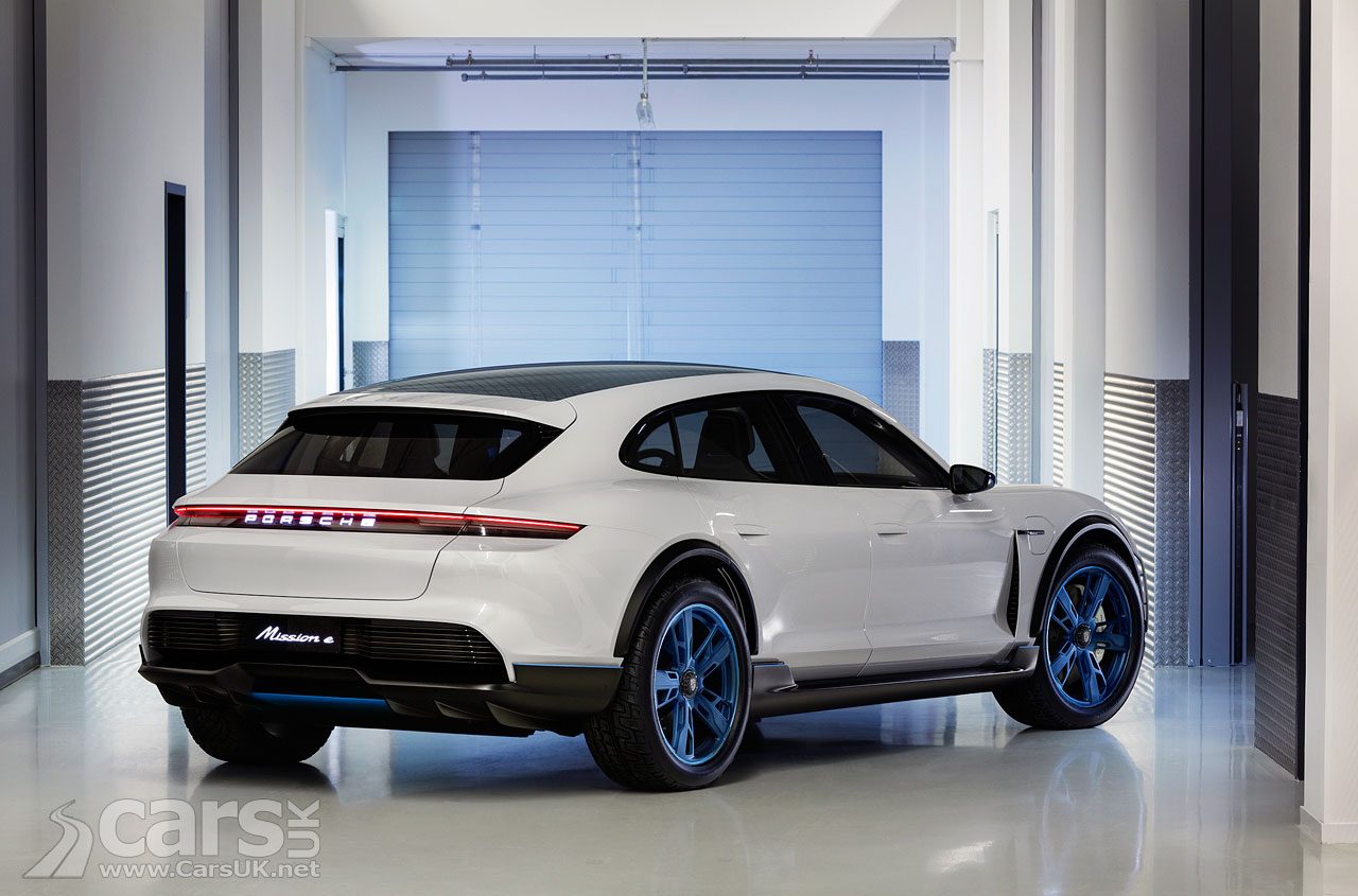 Porsche Mission E Cross Turismo - it's a 'Crossover' Electric Porsche