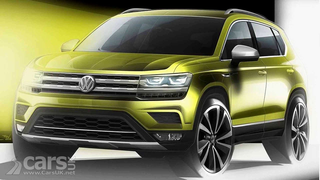 VW Volks-SUV teased as sub-Tiguan SUV
