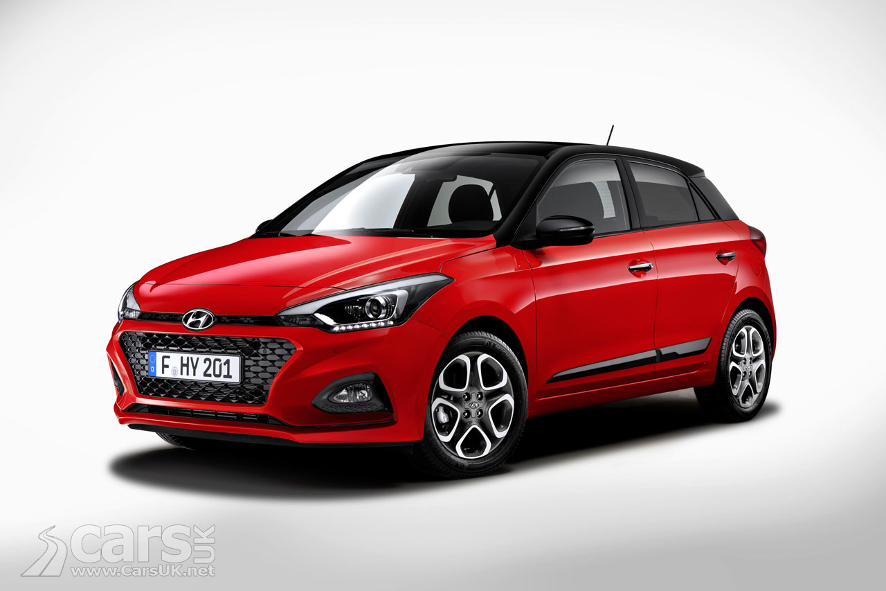 Hyundai i20 gets a FACELIFT for 2018