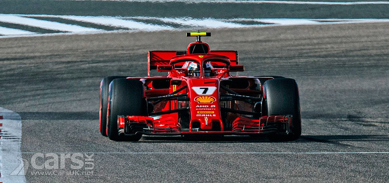 It's a Ferrari front row for the 2018 Bahrain Grand Prix