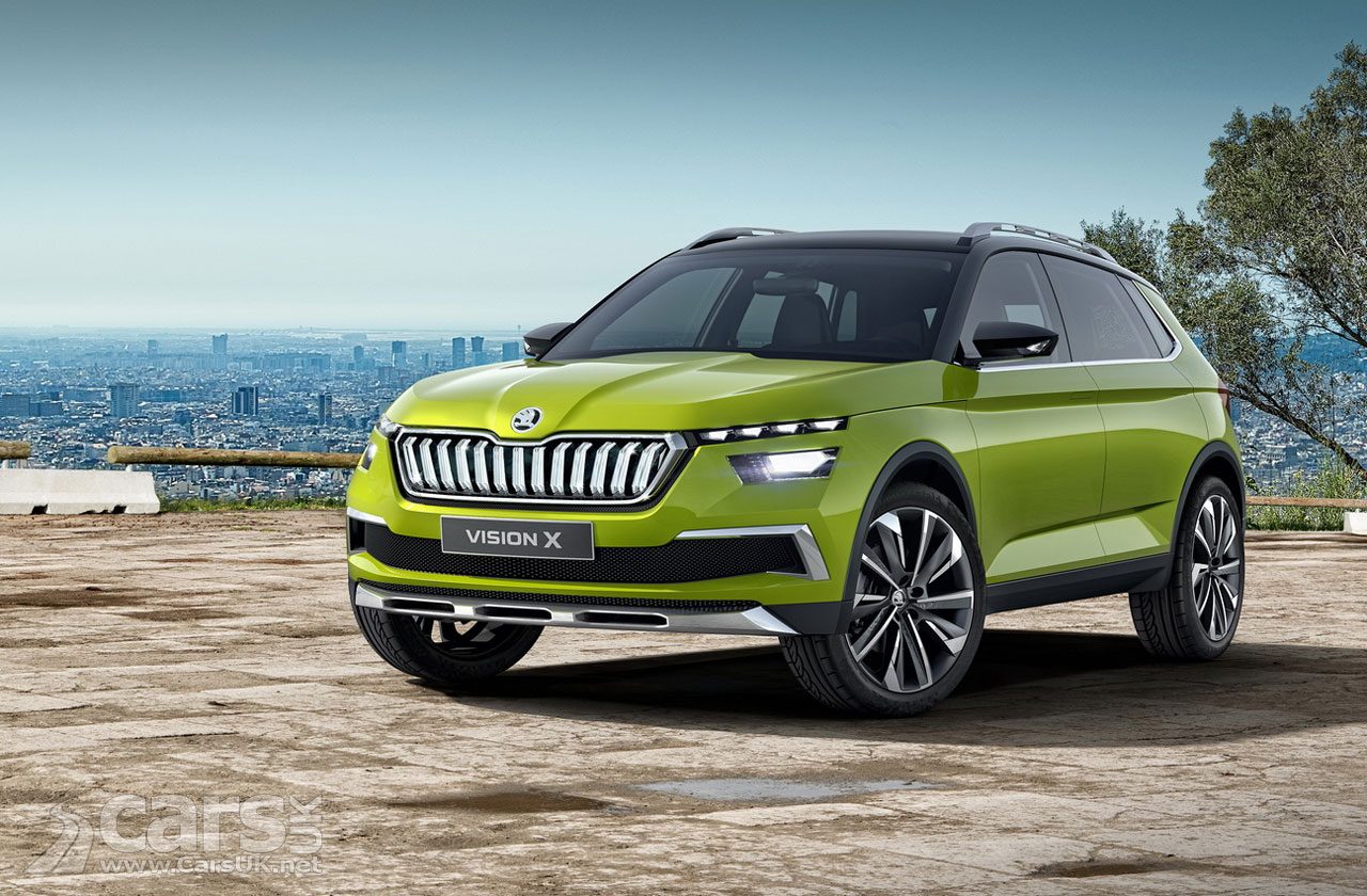 The Skoda Vision X Concept will arrive in March 2019