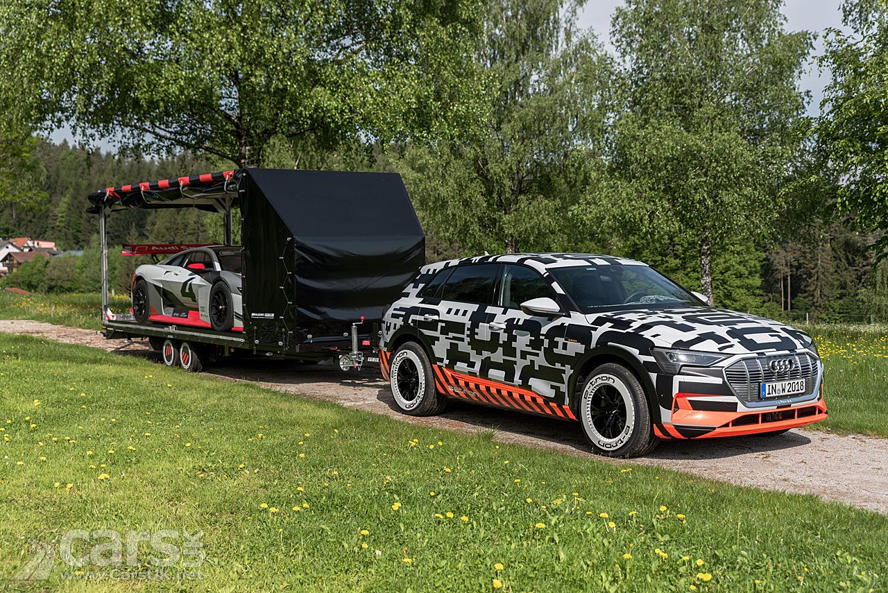 The Audi e-tron can tow - properly