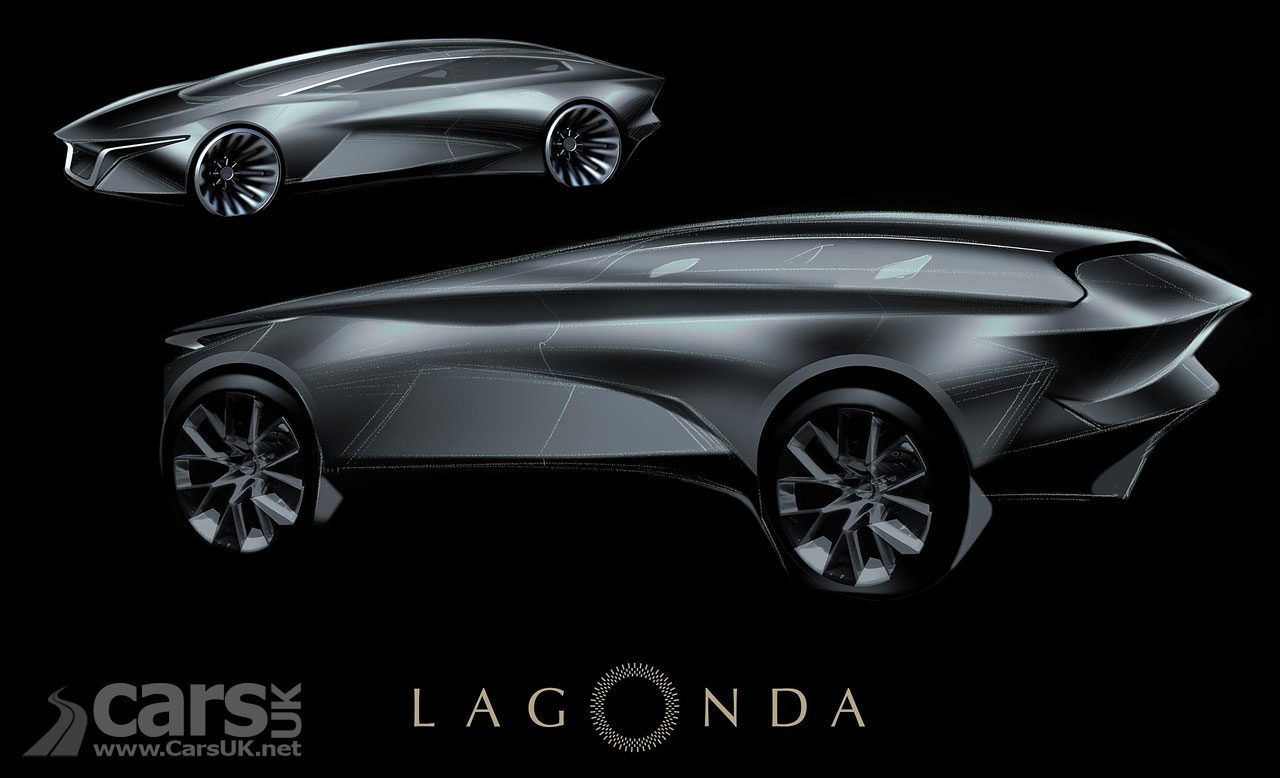 Lagonda electric SUV Concept Sketch