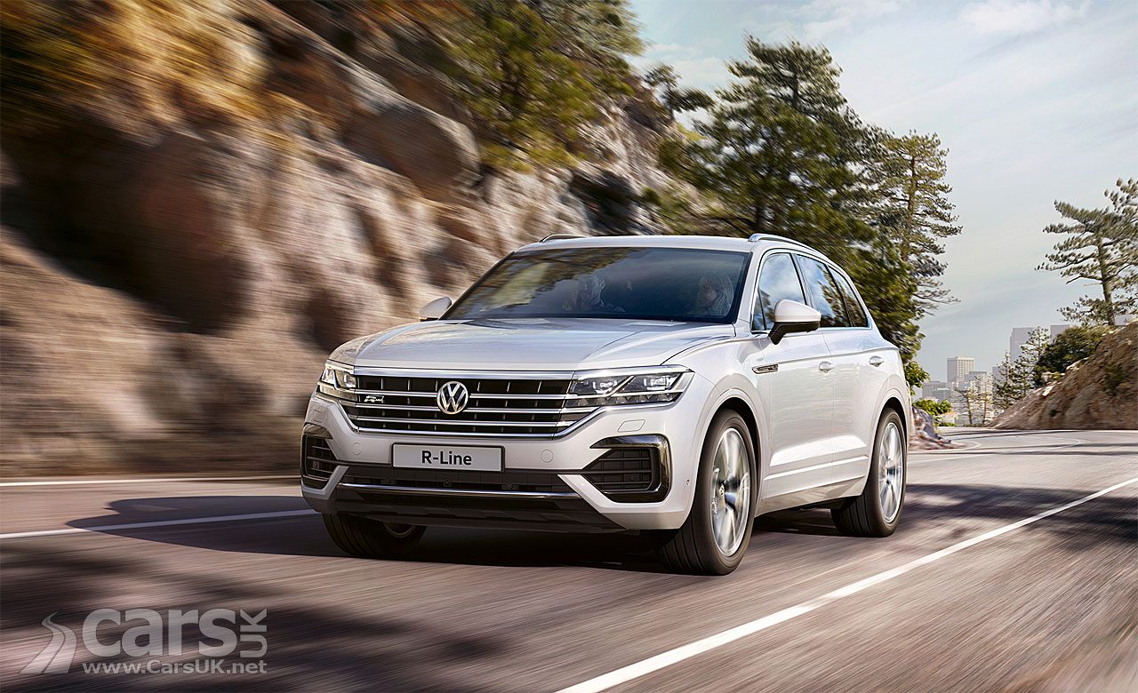 2018 Volkswagen Touareg on SALE in the UK