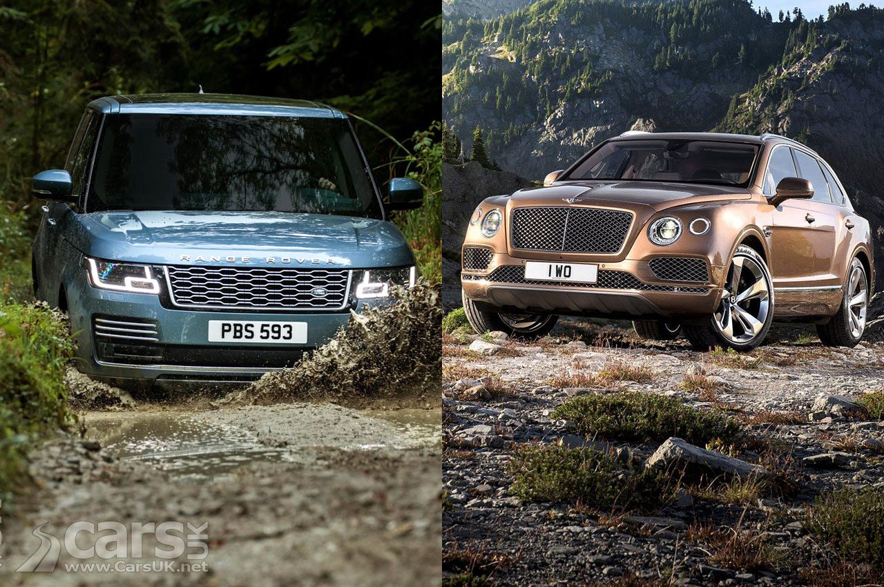 Jaguar Land Rover SUES Bentley over the Bentayga's ‘All Terrain Specification’
