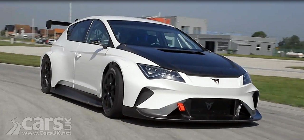 SEAT's Cupra E-Racer 670bhp electric Touring Car
