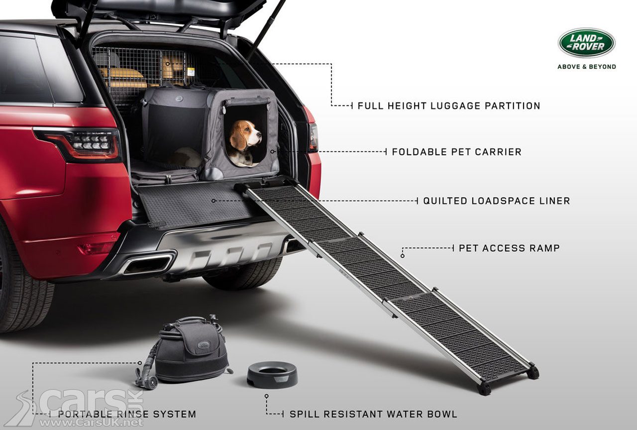 Land Rover launch DOG-FRIENDLY Pet Packs