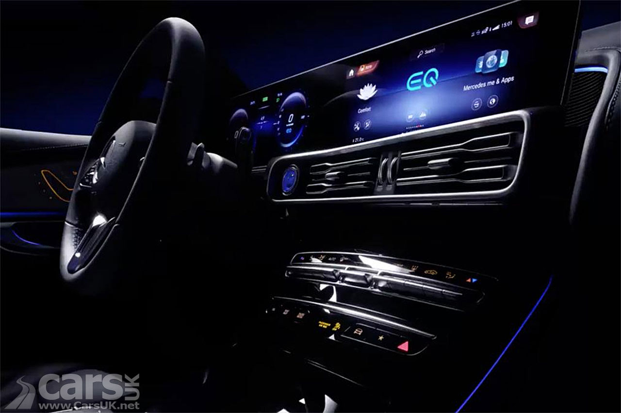 Mercedes EQ C Electric SUV interior