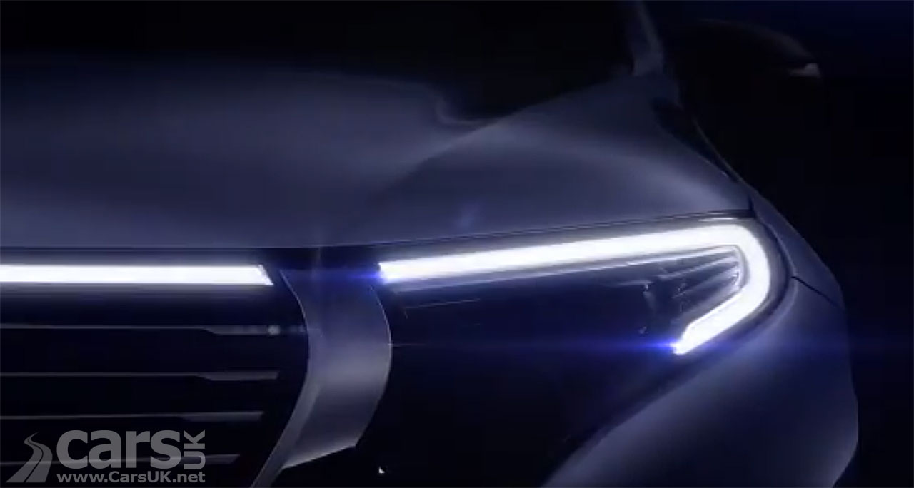 Mercedes EQ C Electric SUV tease starts