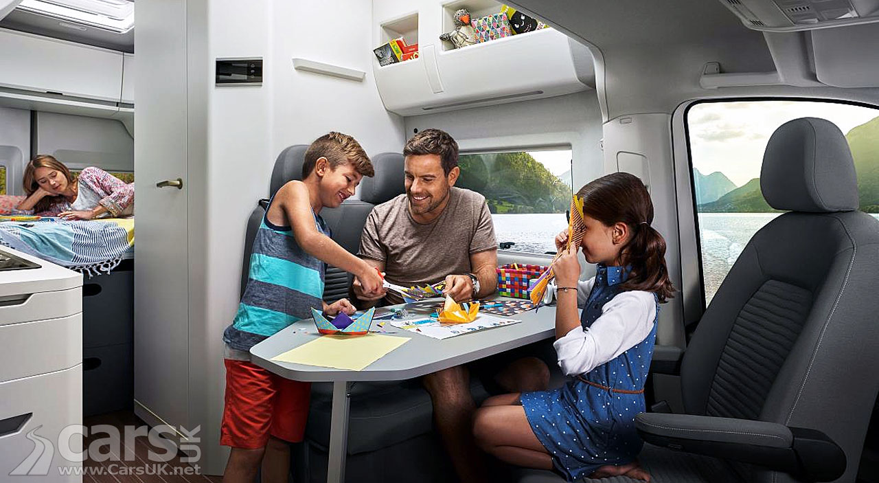 Volkswagen Grand California Camper Van Interior