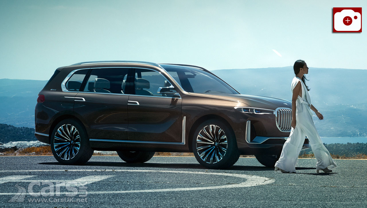BMW X7 SUV heading for a debut at the Paris Motor Show