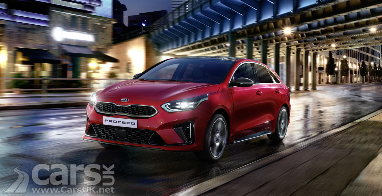 New Kia Proceed front view