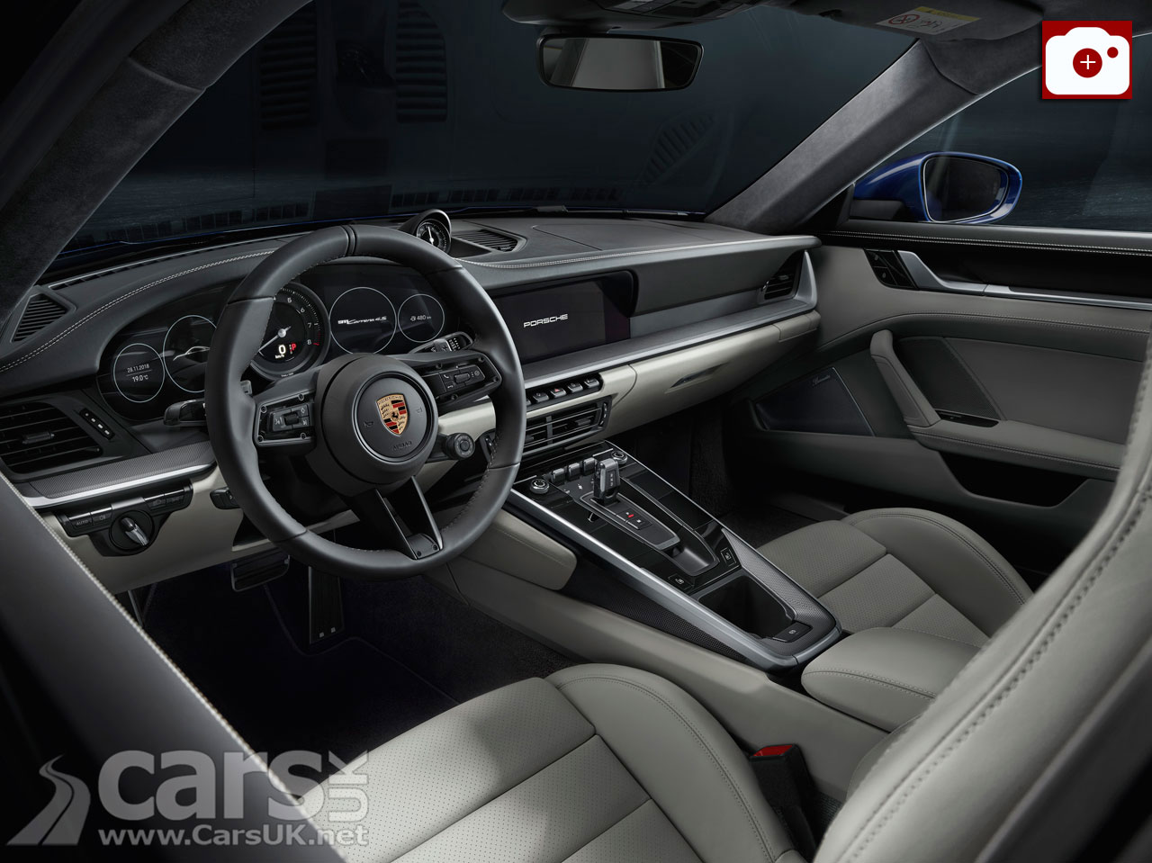 New Porsche 911 interior
