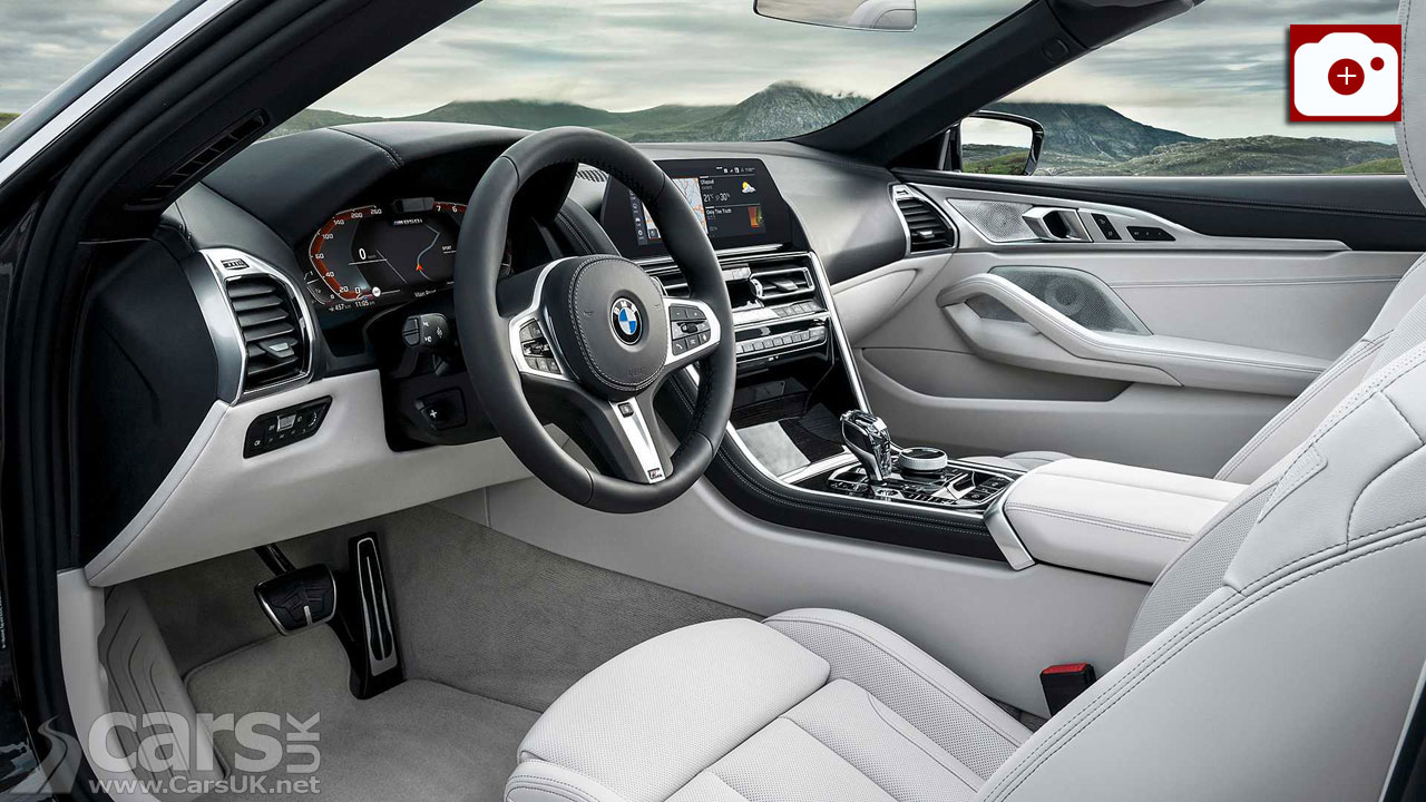2019 BMW 8 Series Convertible interior