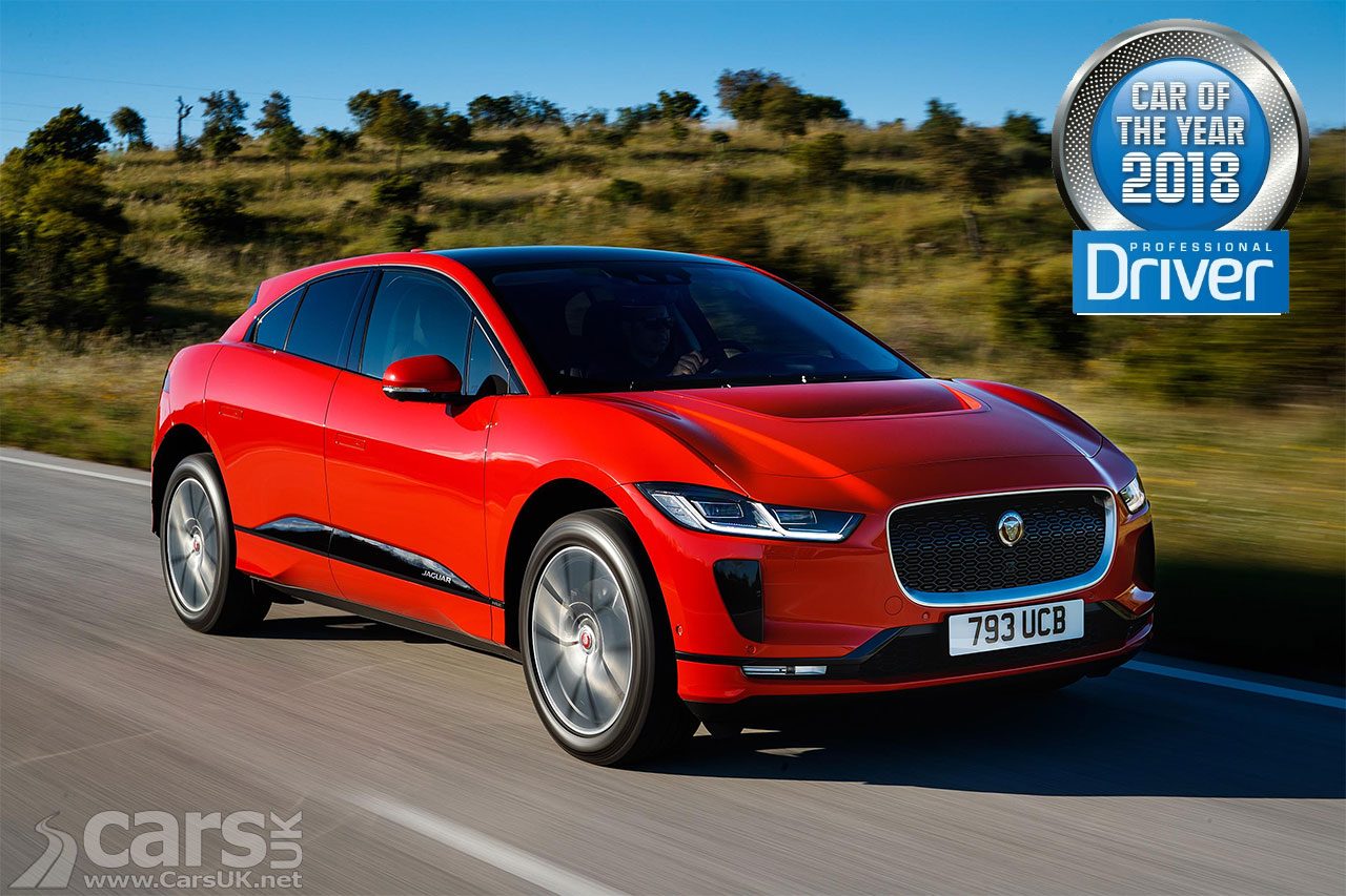 Jaguar I-Pace is the 2018 Professional Driver Car of the Year