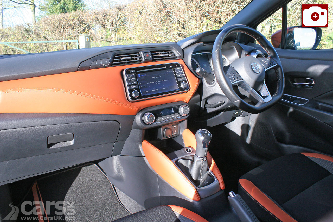 Nissan Micra Tekna Review Interior
