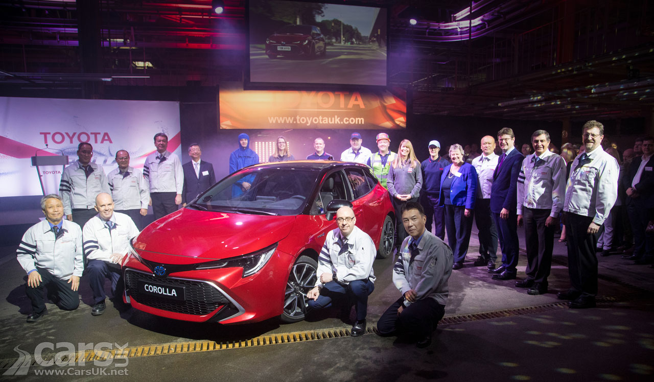 New Toyota Corolla production begins in the UK