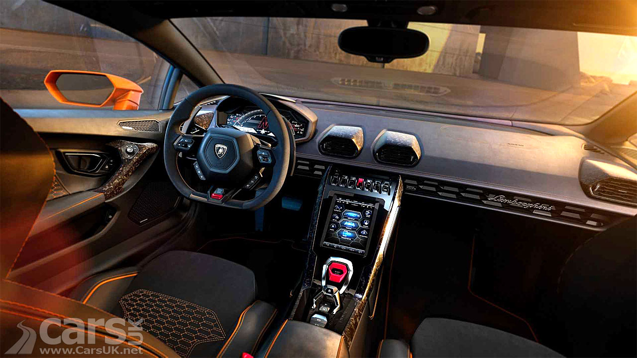 New Lamborghini Huracan Evo Interior
