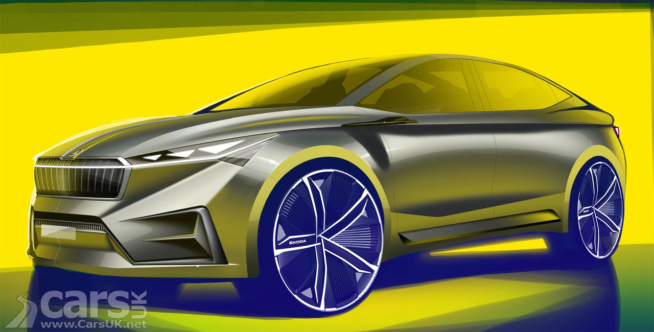 The Skoda Vision iV Concept - an electric SUV