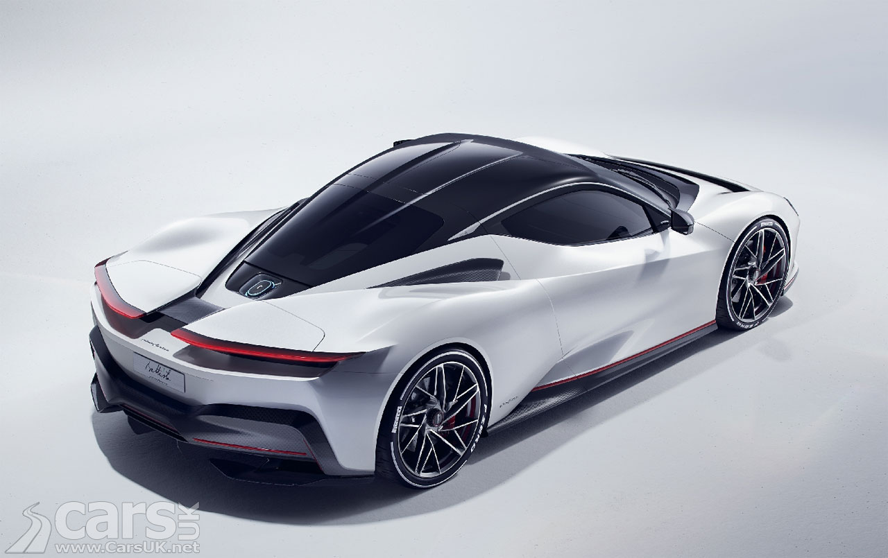 Pininfarina Battista heading for Goodwood