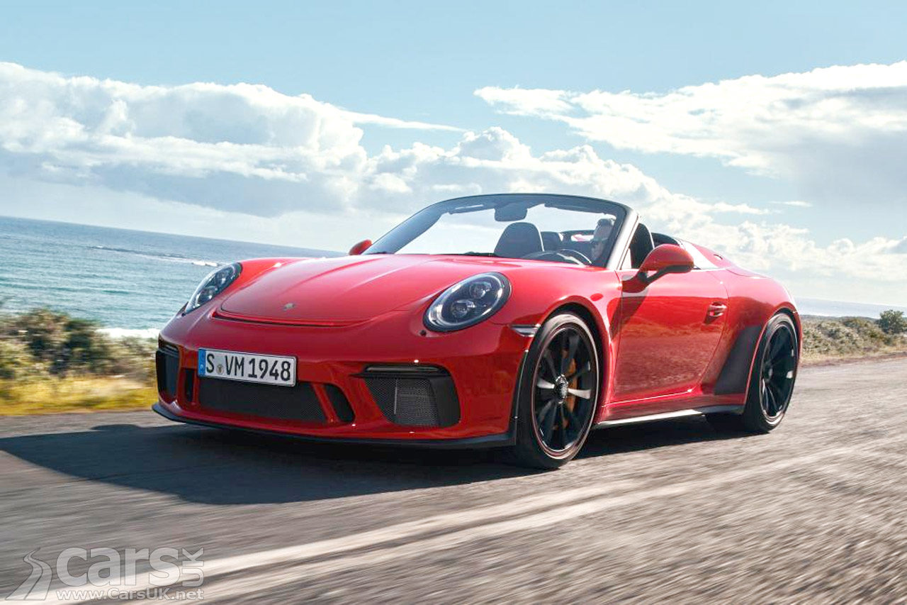 New Porsche 911 Speedster arrives
