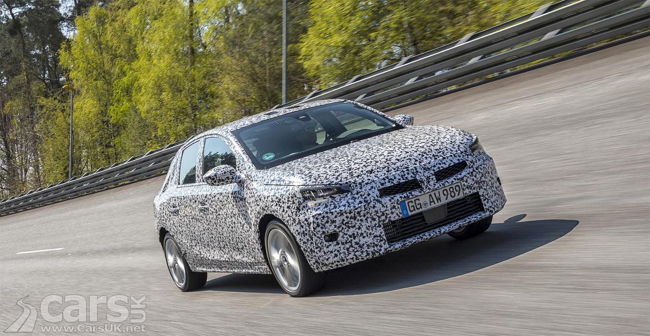 New Vauxhall Corsa 'Official Spy' testing photo