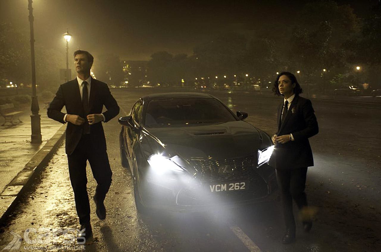 Lexus RC-F is the star car in the new Men in Black
