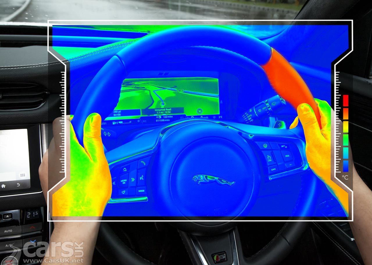 Jaguar Land Rover Sensory Steering wheel
