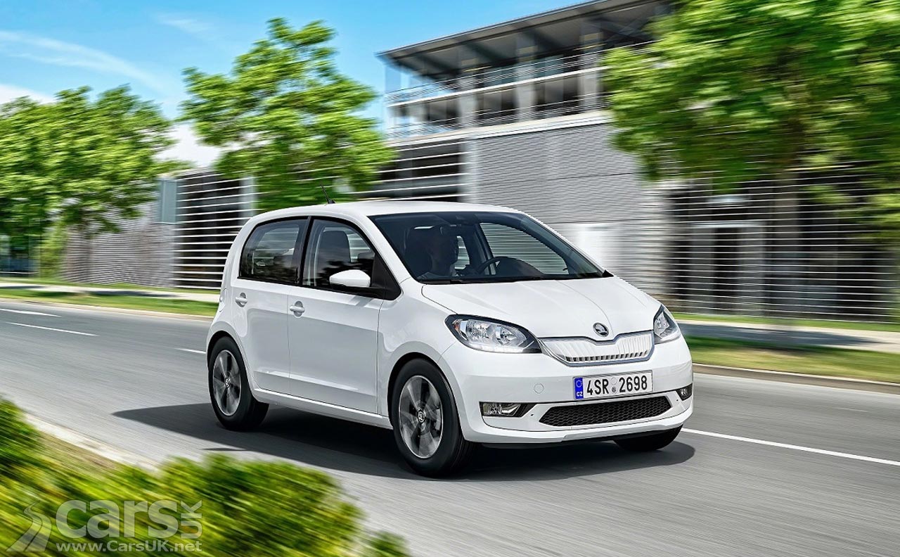 Electric Skoda Citigo e iV officially revealed