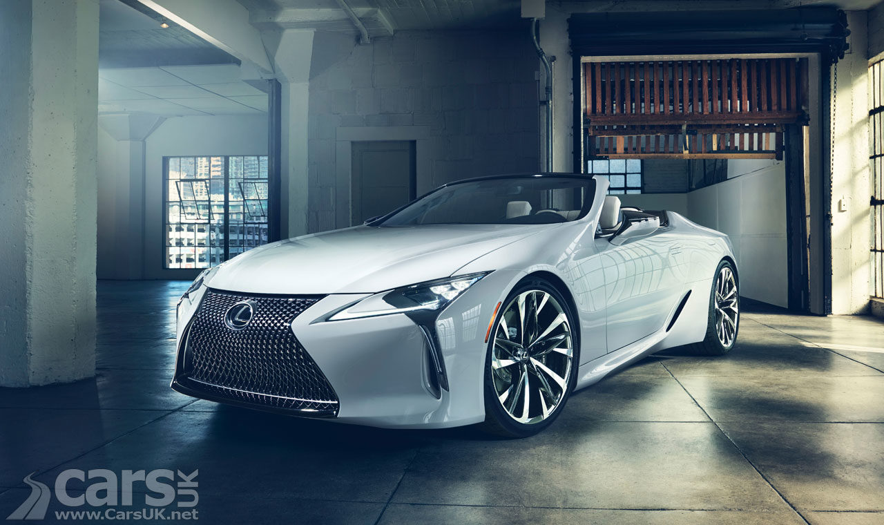 Lexus LC Convertible debuting at Goodwood Festival of Speed