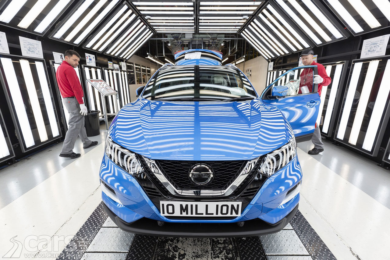 Nissan Qashqai is the 10 MILLIONTH Nissan built in Sunderland