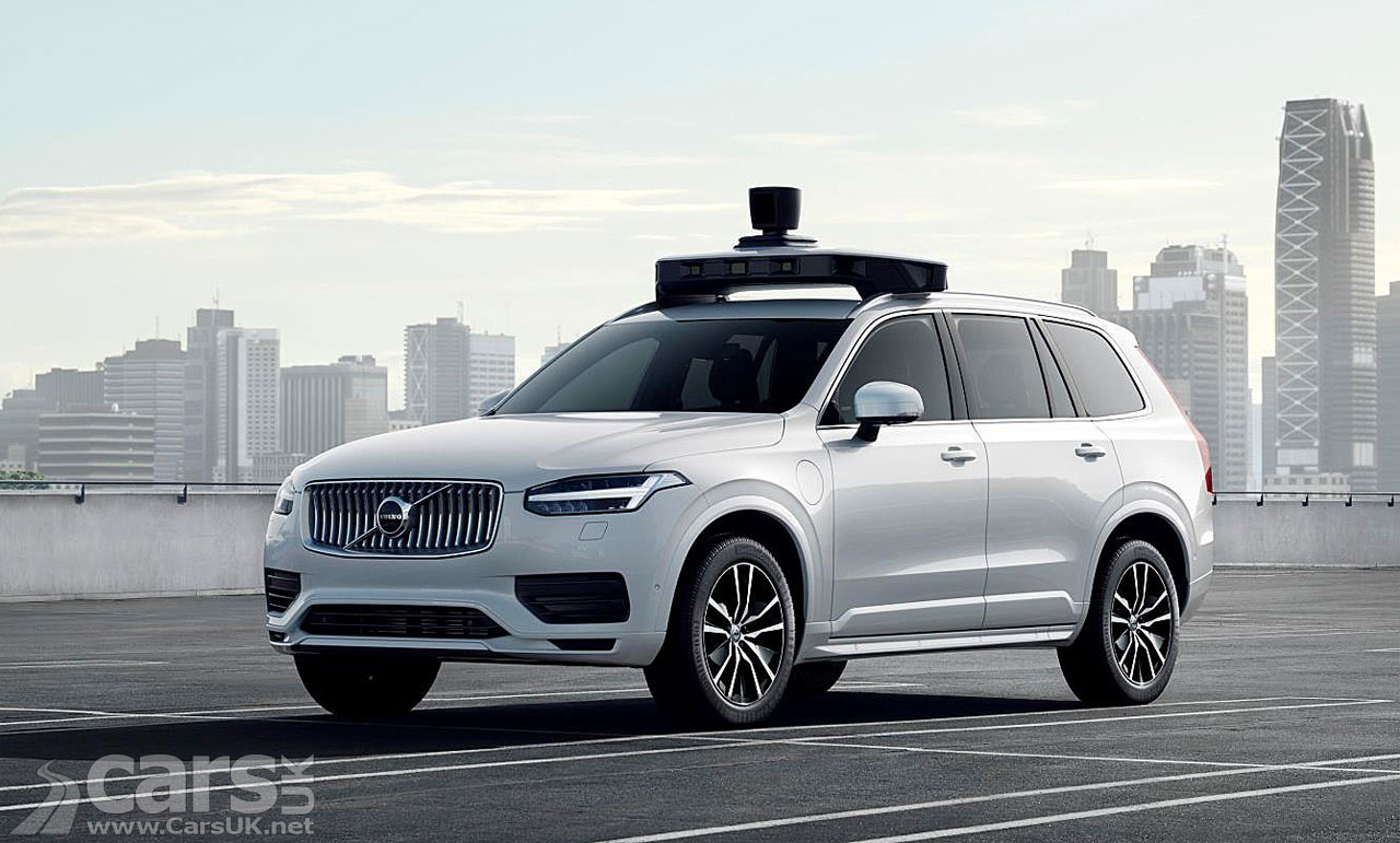 This is the Autonomous Volvo XC90