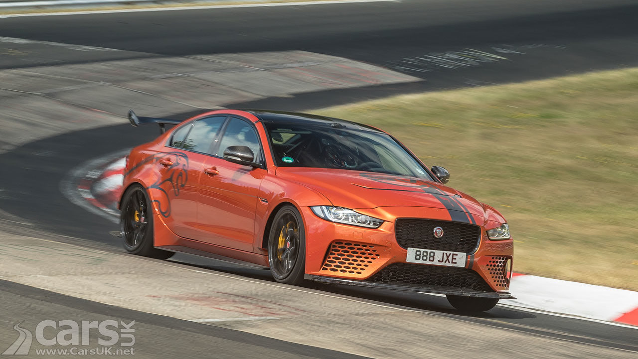Jaguar XE SV Project 8 BREAKS its own Nurburgring record