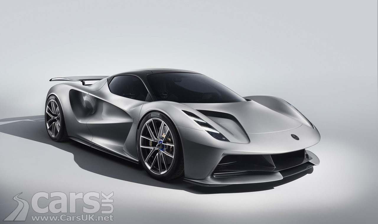 This is the 1973bhp electric Lotus Evija HYPERCAR