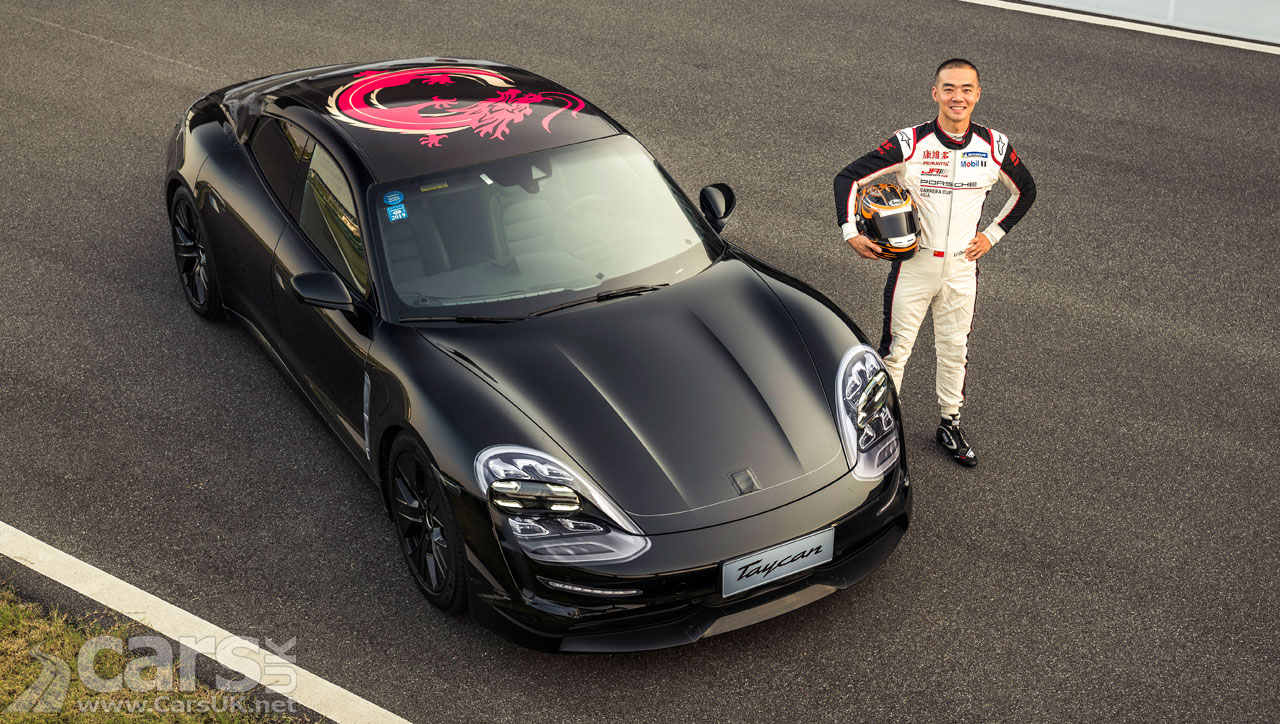 Electric Porsche Taycan 'Revealed' in Shanghai