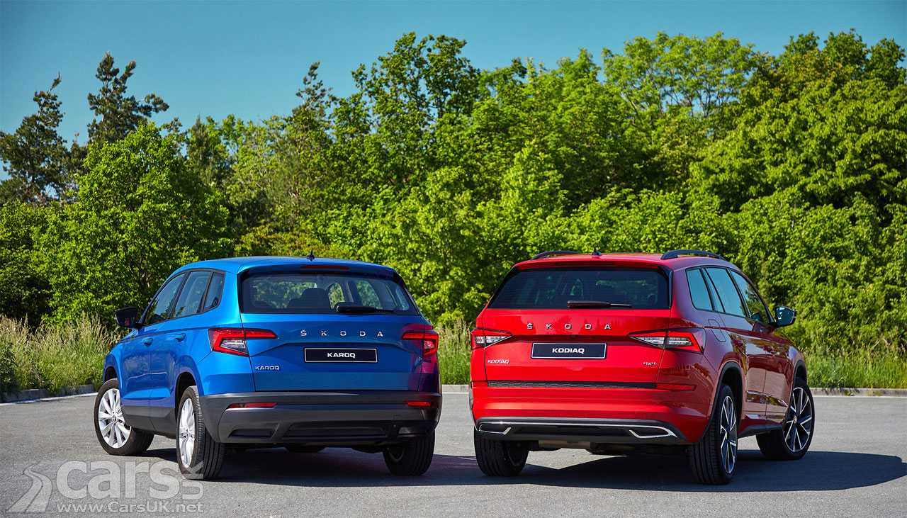 Skoda's Karoq and Kodiaq SUVs get a bit of a facelift