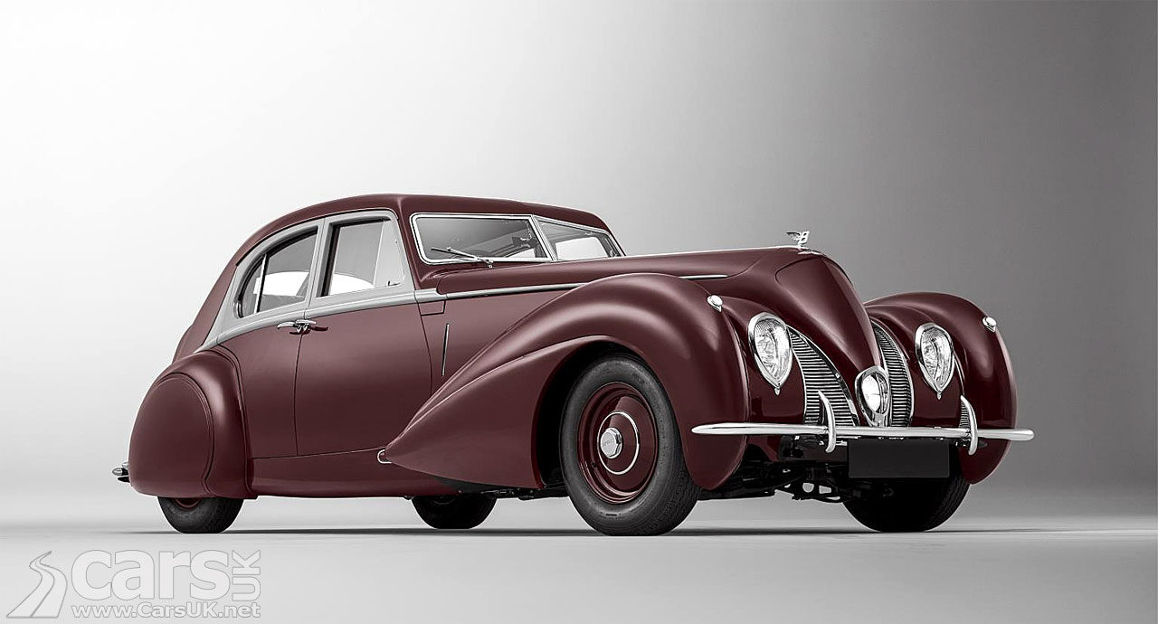 Photo of re-built 1939 Bentley Corniche