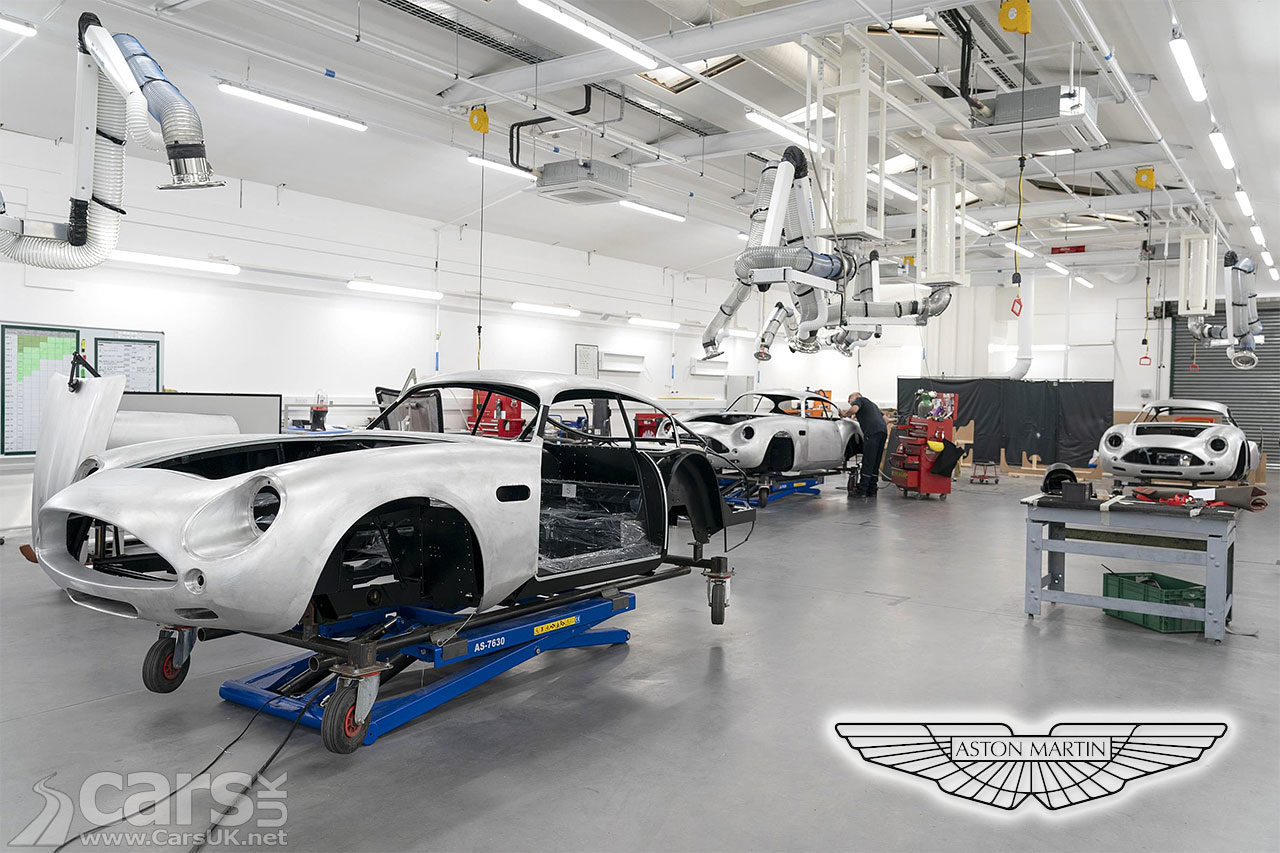 Aston Martin DB4 GT Zagato Continuation - over HALF now in build