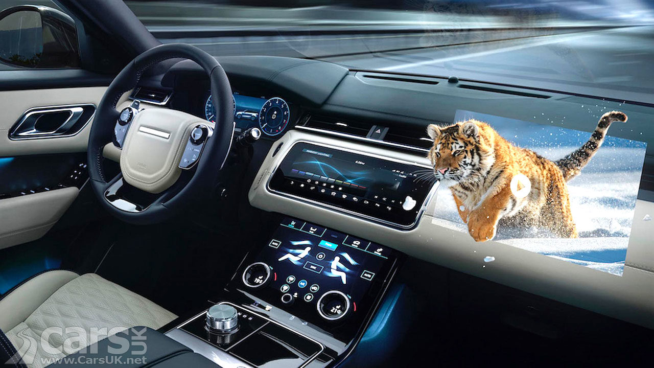 Photo of Jaguar Land Rover 3D augmented entertainment