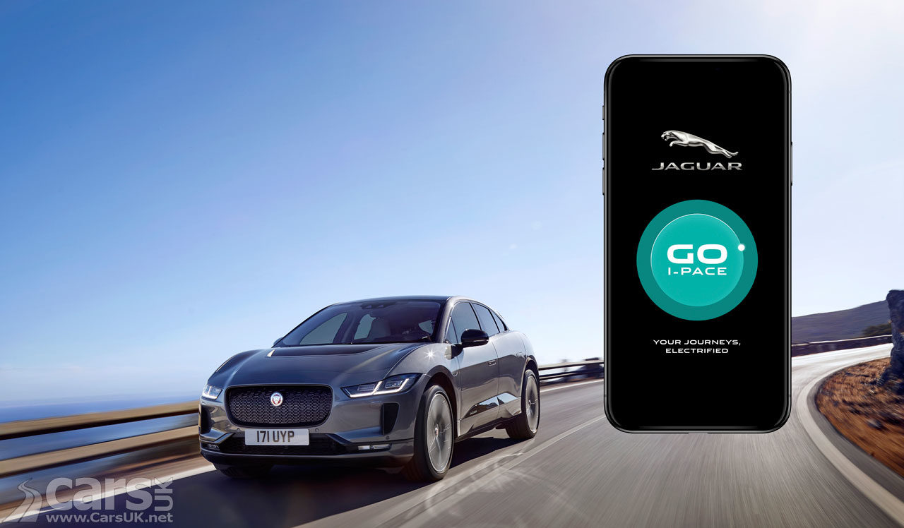 Photo of Jaguar I-Pace and Go I-Pace App